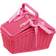 Small Foot Colourful Flowers Picnic Basket