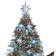 The Bradford Exchange Winter's Majesty Blue/Multicolour Christmas Tree 30.5cm