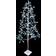 Shatchi 4ft Pre-Lit White Christmas Tree 120cm