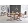 Halmar Blacky Golden Oak/Black Dining Table 90x220cm