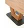 Halmar Blacky Golden Oak/Black Dining Table 90x220cm