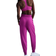 Nike Dri-FIT One Women's High-Waisted 7/8 French Terry Joggers - Hot Fuchsia/Black