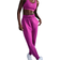 Nike Dri-FIT One Women's High-Waisted 7/8 French Terry Joggers - Hot Fuchsia/Black