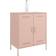 vidaXL Seel Pink Sideboard 68x79cm