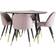 Venture Home Dipp Black Bordsgrupp 115cm 5st