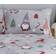 Catherine Lansfield Festive Gnomes Fleece Bettbezug Grau (200x135cm)