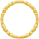 Julie Sandlau Sophia Ring - Gold/Transparent