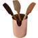 Mauviel Brushed Bestikholder