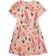 Mini Rodini Parrots Graphic-Print Dress - Pink