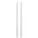 Uyuni Crown White LED Candle 12.6" 2pcs