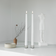 Uyuni Crown White LED Candle 32cm 2pcs