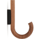 Gejst Hanger Walnut/Black Coat Hook 2cm