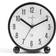 OHS Bedside Black/White Table Clock 10cm