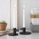 Ekta Living Bright Light Black Fyrfadsstage 7.5cm