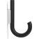 Gejst Hanger Black Oak/Chrome Coat Hook 12.8cm