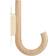 Gejst Hanger Oak/Brass Coat Hook 12.8cm