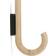 Gejst Hanger Oak/Black Coat Hook 12.8cm