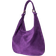 Joe Browns Luna Hobo Suede Bag - Purple