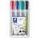 Staedtler Lumocolor Flipchart Marker 356 2mm 4-pack
