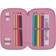Beckmann Three Layer Pencil Case with Contents Pink