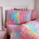 OHS Tie Dye Duvet Cover Multicolour (198x137cm)