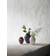 Knabstrup Keramik Ribbed Berry/Sand/Dark Blue Vase 11cm 3stk