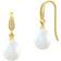 Julie Sandlau Ocean Earrings - Gold/Pearls/Transparent