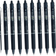 Pilot Frixion Retractable Erasable Rollerball Tip Black Set of 10