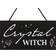 Something Different Crystal Witch Black/White Wall Decor 20x10cm