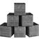 Songmics RFB033B01 Set of 6 Heathered Black Storage Box 36L 6pcs