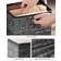 Songmics RFB033B01 Set of 6 Heathered Black Storage Box 36L 6pcs