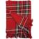 WIDDOP and Co Tartan Blankets Red (150x125cm)