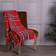 WIDDOP and Co Tartan Blankets Red (150x125cm)