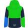 Trollkids Kid's Hallingdal Jacket - Bright Green/Medium Blue (226-340)