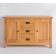 Roseland Furniture Surrey Oak Sideboard 115x75cm