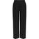 Jacqueline de Yong Poptrash -Suki Mid Waist Loose Fit Wide Leg Trousers - Black