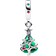 Pandora Sparkling Christmas Tree Dangle Charm - Silver/Multicolour