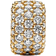 Pandora Sparkling Pavé Triple Row Charm - Gold/Transparent