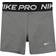 NIKE Kid's Pro Shorts - Carbon Heather/White (DA1033-091)