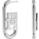 Tommy Hilfiger Monogram Earrings - Silver