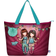 Santoro London Gorjuss Fireworks Tote Bag - Maroon