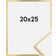 Focus Can-Can Gold Ramme 20.9x25.9cm
