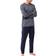Mey Pyjama Long Foncé Bleu Taille
