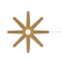 Bsweden Fling Gold Advent Star ∅ 50cm