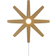 Bsweden Fling Gold Advent Star ∅ 50cm
