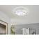 Eglo Sorrenta 1 95689 White/Clear Ceiling Flush Light ∅ 31.5cm