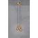 Nordlux Paco Brass Pendant Lamp 18.1cm