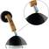 Mr. Wattson LED Fashion Black Wall light 14cm