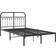 vidaXL Metal Bed Frame with Headboard 125x207cm