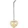 Rosendahl Weaved Heart Gilded Christmas Tree Ornament 6.5cm